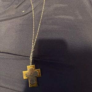 Chained Cross Necklace